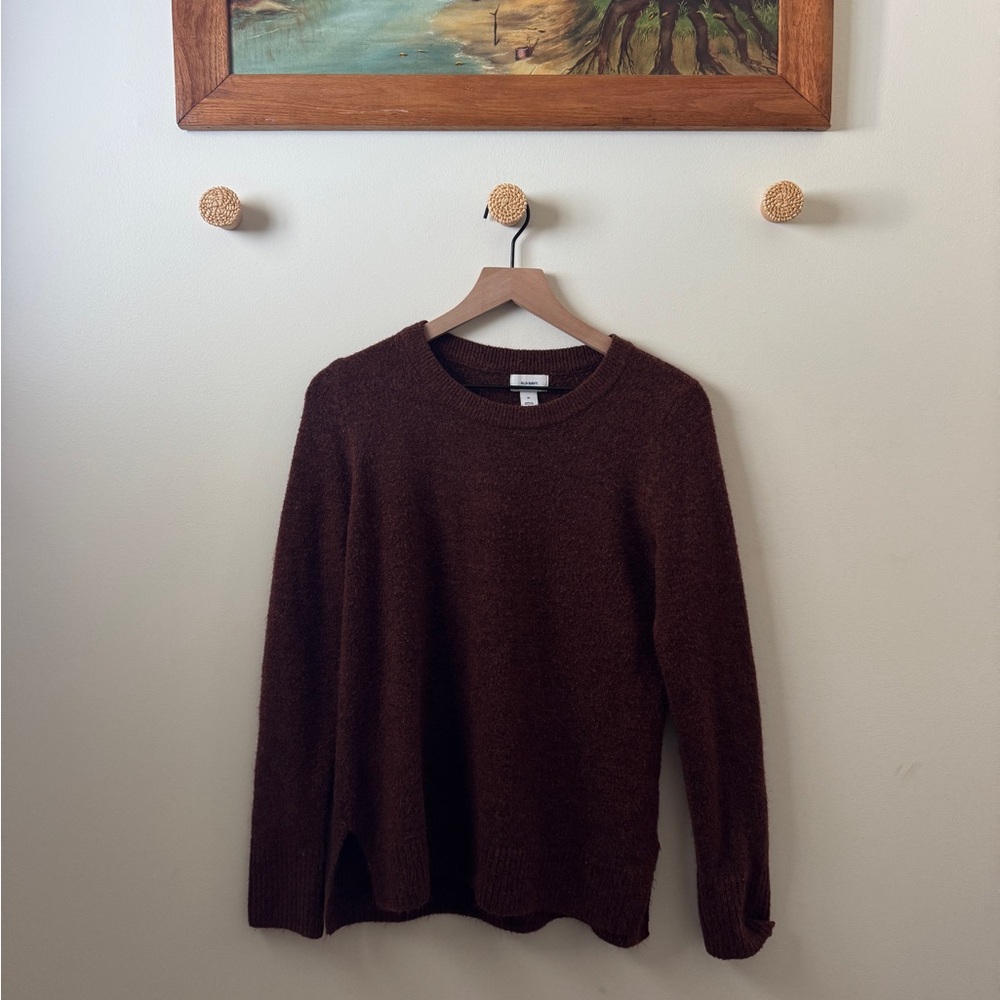 Old Navy Cozy Burnt Orange Sweater